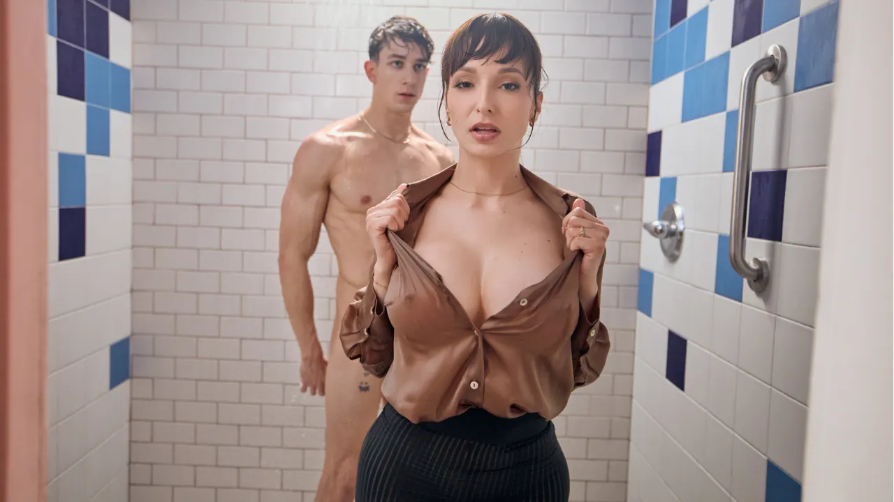 Milfy Lexi Luna Naughty MILF Lexi Seduces Young Stud In Shower